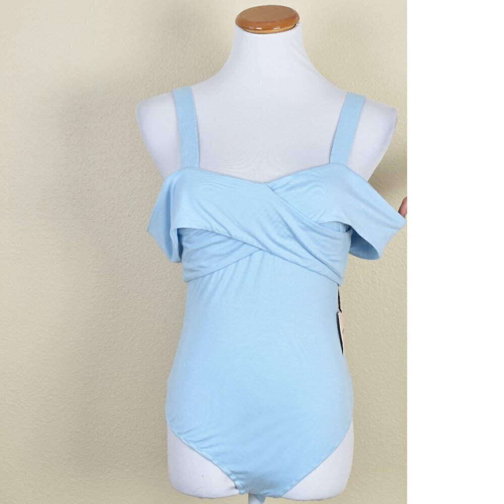 Superdown Evie Off Shoulder Bodysuit NEW - S